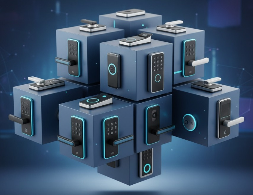  Zamki elektroniczne różne modele dla biura, domu oraz hotelu